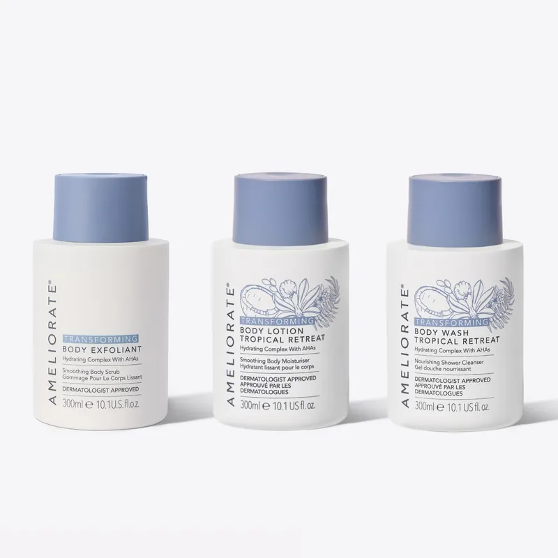 AMELIORATE Transforming Tropical Retreat Smooth Skin Bundle (Worth £54) - NARS