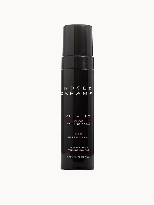 Rose & Caramel Velvety Olive Ultra Dark Tanning Foam 200ml - Makeup Revolution