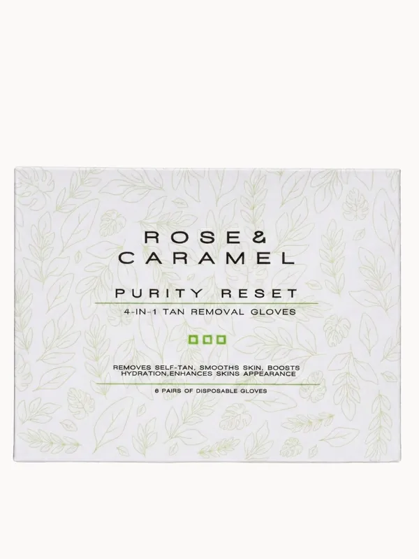 Rose & Caramel Purity Reset 4in1 Tan Removing Gloves 150g - Laura Mercier