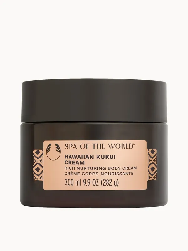 The Body Shop Hawaiian Kukui Body Cream 300ml - brushworks