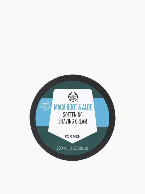 The Body Shop Maca Root & Aloe Shave Cream 200ml - Moroccanoil