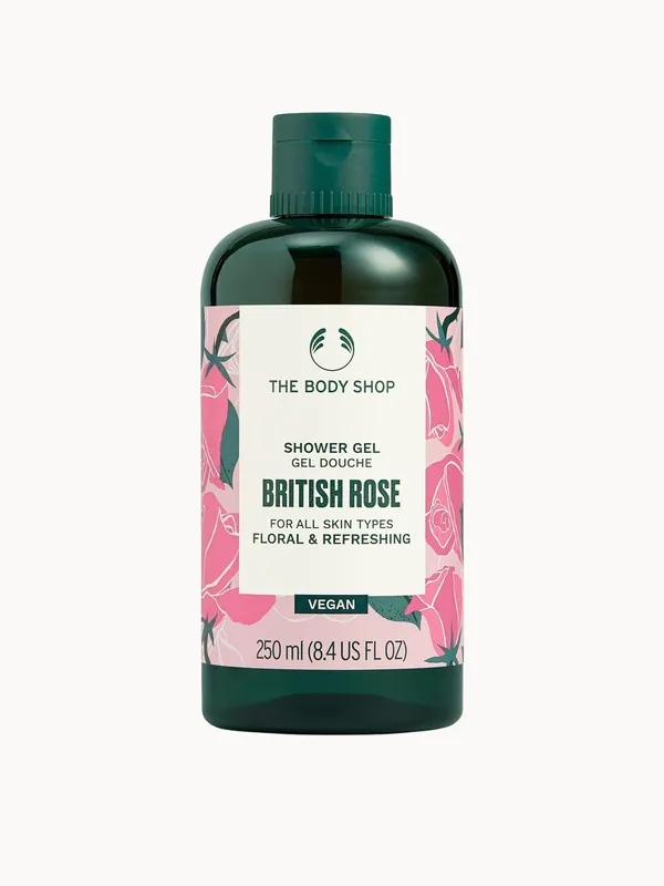 The Body Shop British Rose Shower Gel 250ml - Garnier