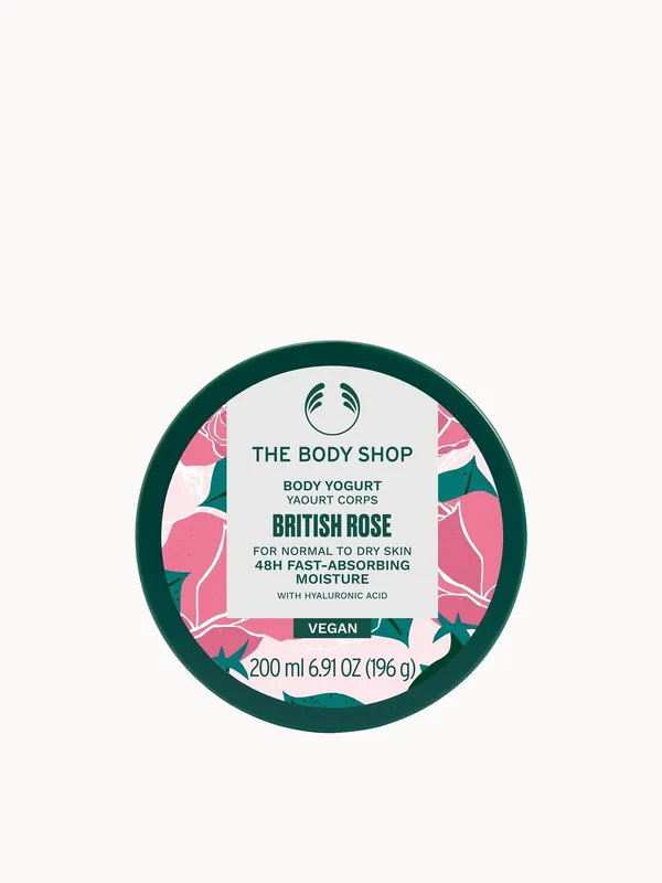 The Body Shop British Rose Body Yogurt 200ml - Clinique