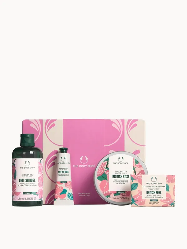 The Body Shop British Rose Essentials - lookfantastic Beauty Box
