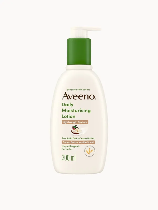 Aveeno Daily Moisturising Lotion Cocoa Vanilla 300ml - Sol de Janeiro