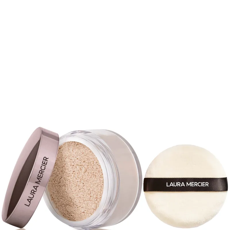 Laura Mercier Translucent Loose Setting Powder 29g & Velour Puff Set (Various Shades) - Lancôme