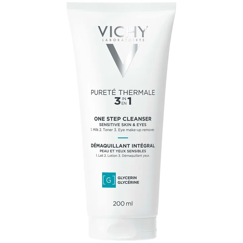 Vichy Pureté Thermale 3-in-1 One Step Facial Cleanser (6.76 fl. oz.)
