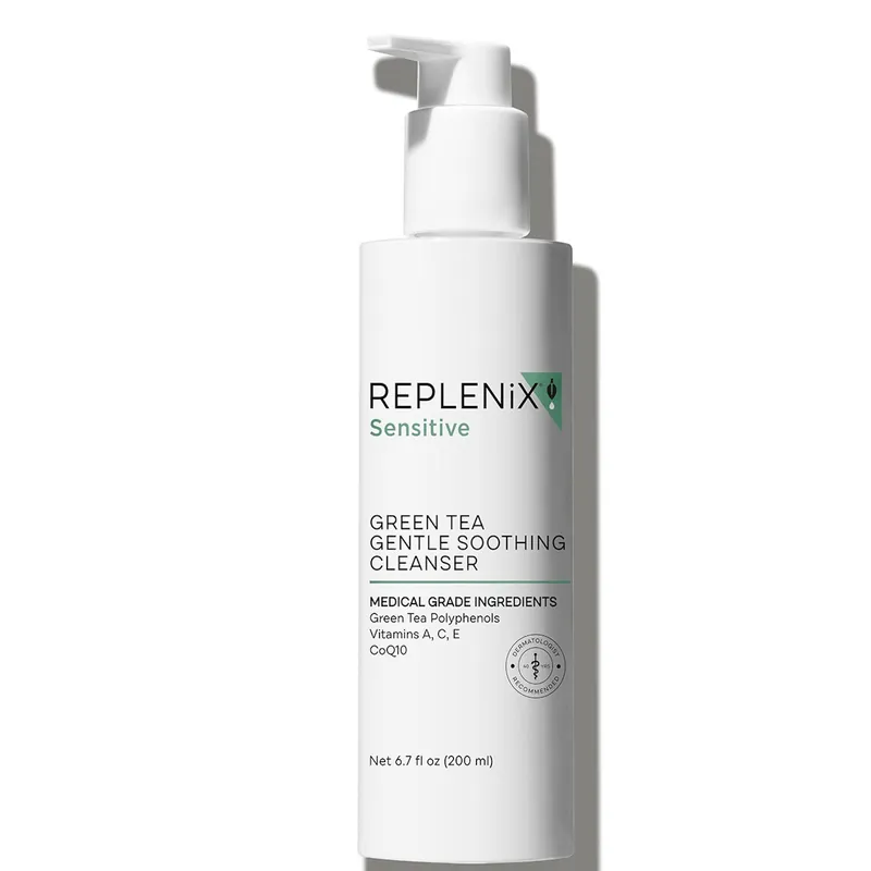 Replenix Green Tea Gentle Soothing Cleanser (6.7 fl. oz.) - SkinCeuticals