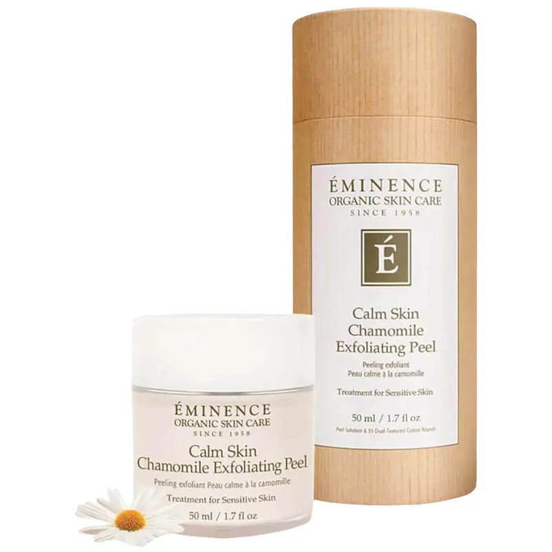 Eminence Organic Skin Care Calm Skin Chamomile Exfoliating Peel - HydroPeptide