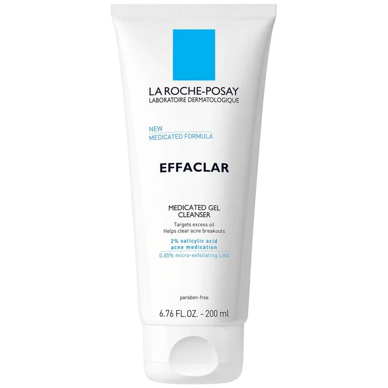 La Roche-Posay Effaclar Medicated Gel Cleanser with Salicylic Acid (Various Sizes)