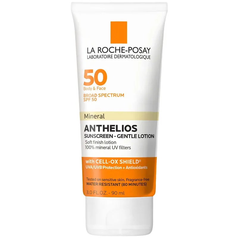 La Roche-Posay Anthelios Gentle Lotion Mineral Sunscreen SPF 50 (Various Sizes)