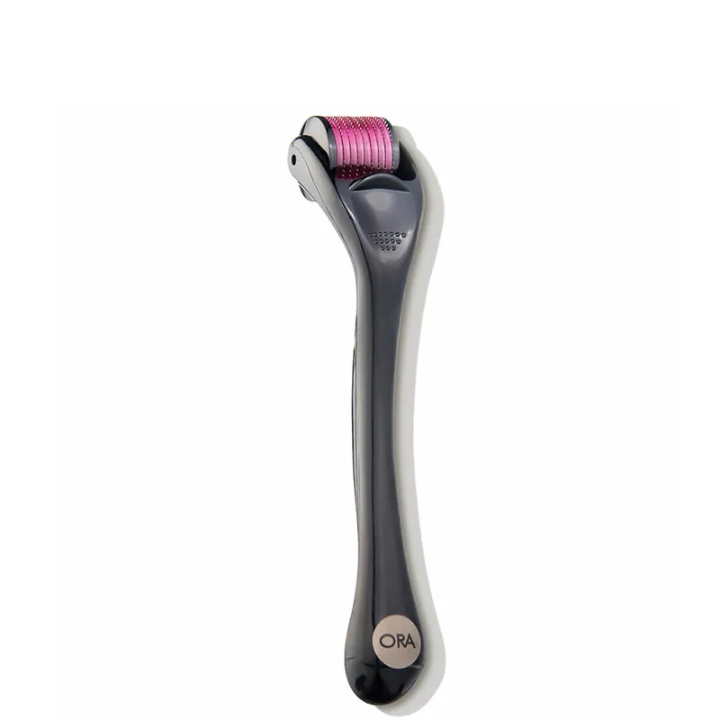 Beauty ORA Microneedle Face Roller System 0.5mm- Purple/Black
