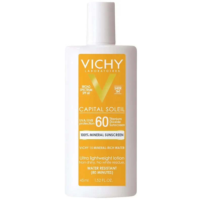 Vichy Capital Soleil Tinted Mineral Sunscreen for Face SPF 60 (1.52 fl. oz.) - SkinCeuticals