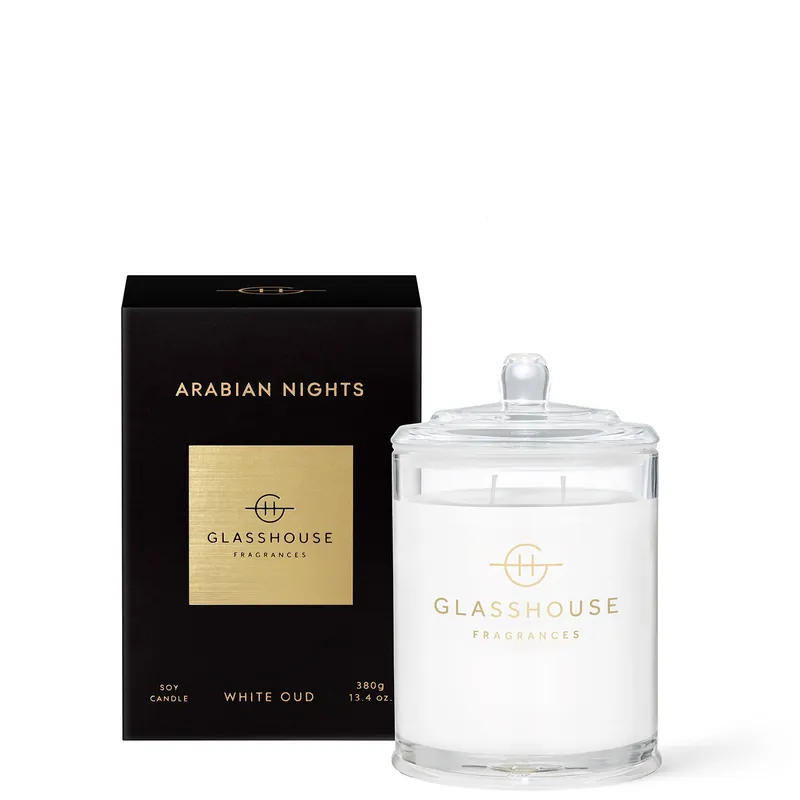 Glasshouse Fragrances Arabian Nights Candle 13.4 oz - Marvis