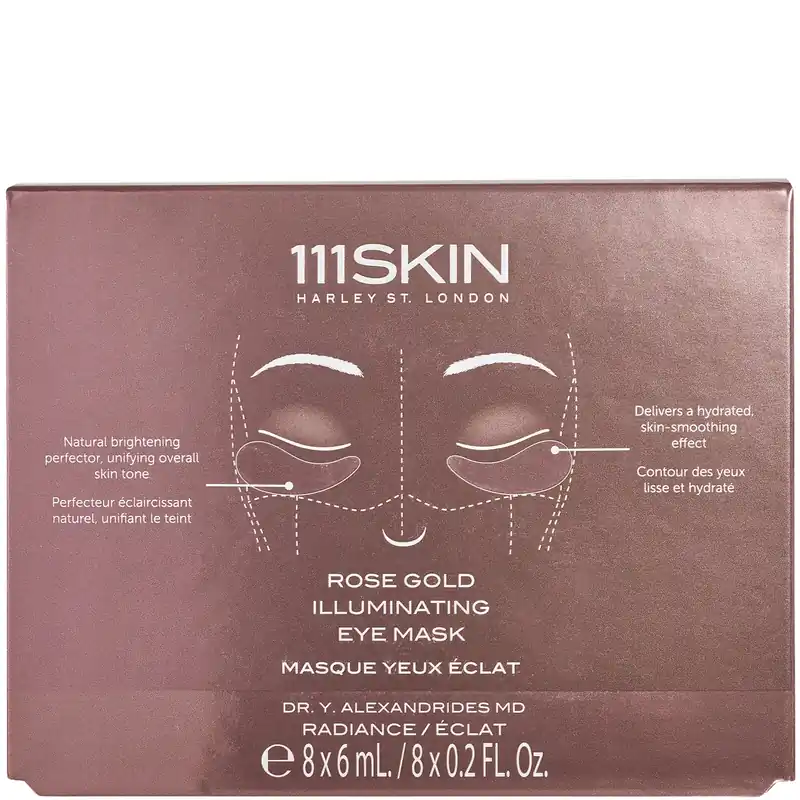 111SKIN Rose Gold Illuminating Eye Mask (8 count) - Peter Thomas Roth