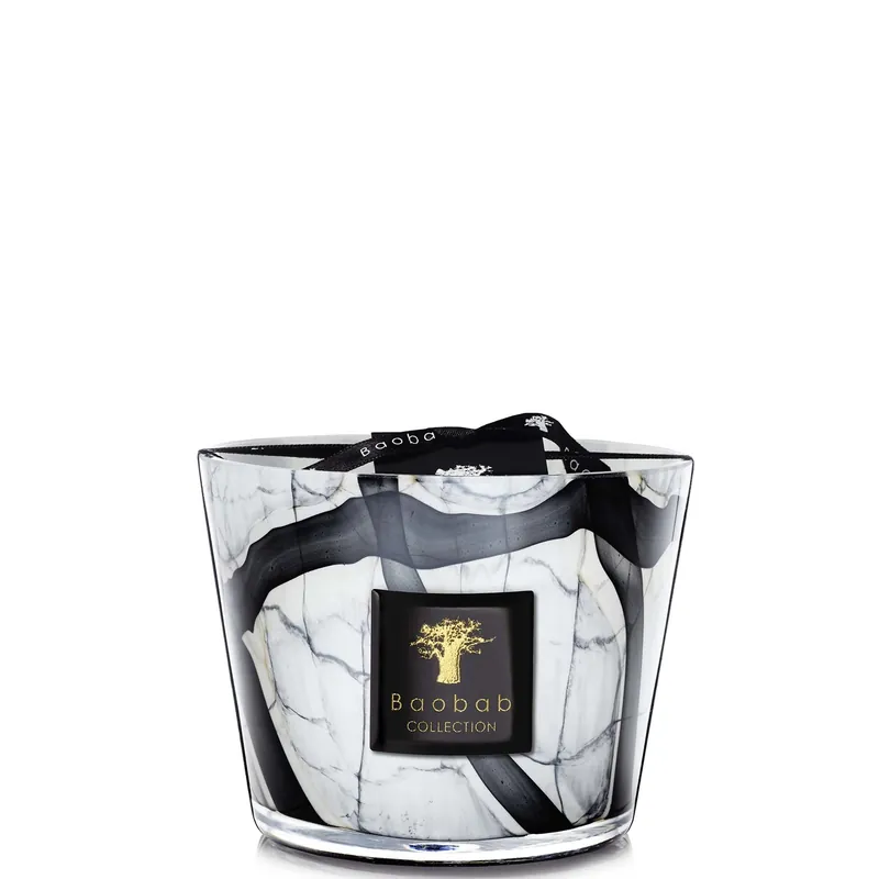 Baobab Collection Candle Stones Marble Classique Candle Max 10 - La Roche-Posay