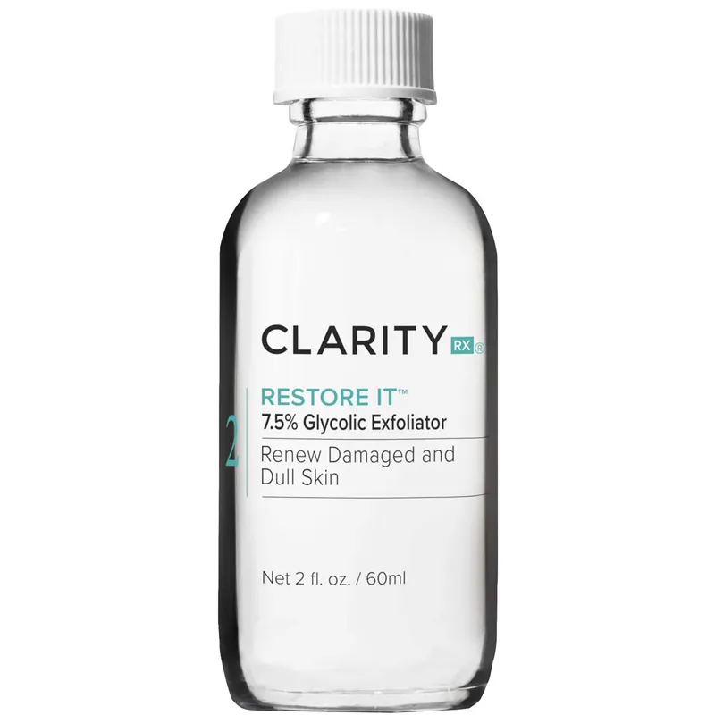 ClarityRx Restore It 7.5 Percent Glycolic Exfoliator (2 fl. oz.) - Paula's Choice