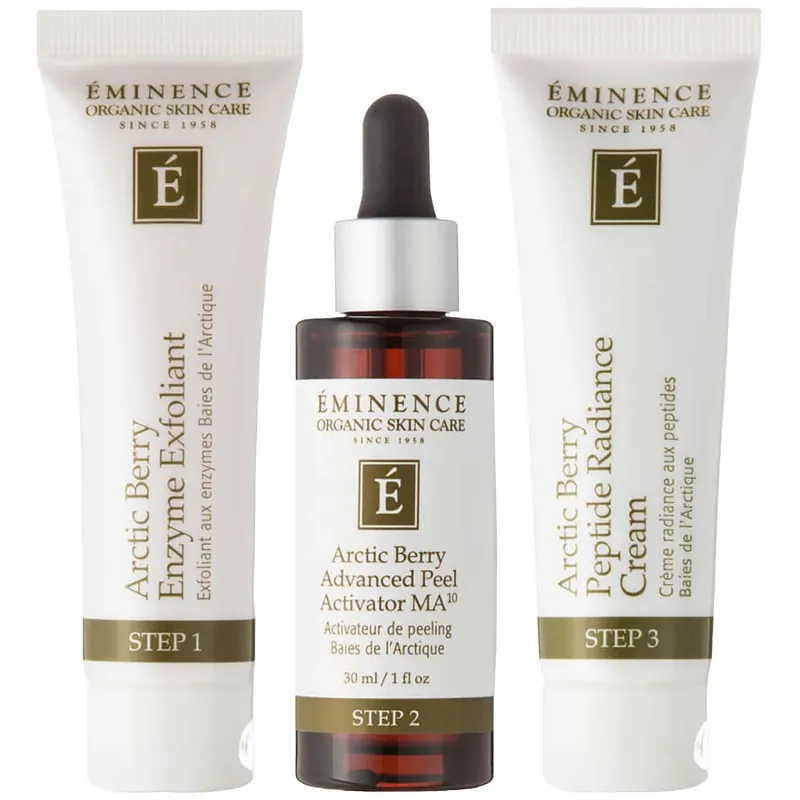 Eminence Organic Skin Care Arctic Berry Peel and Peptide Illuminating System - SkinCeuticals
