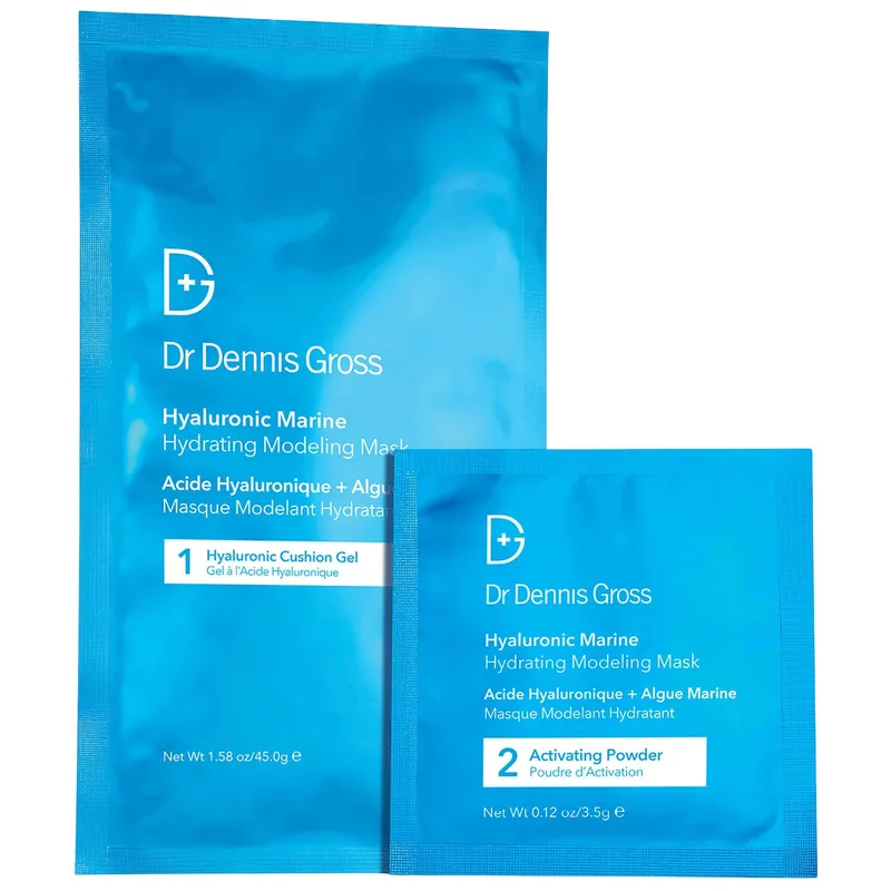 Dr Dennis Gross Hyaluronic Marine Hydrating Modeling Mask (4 count) - DHC