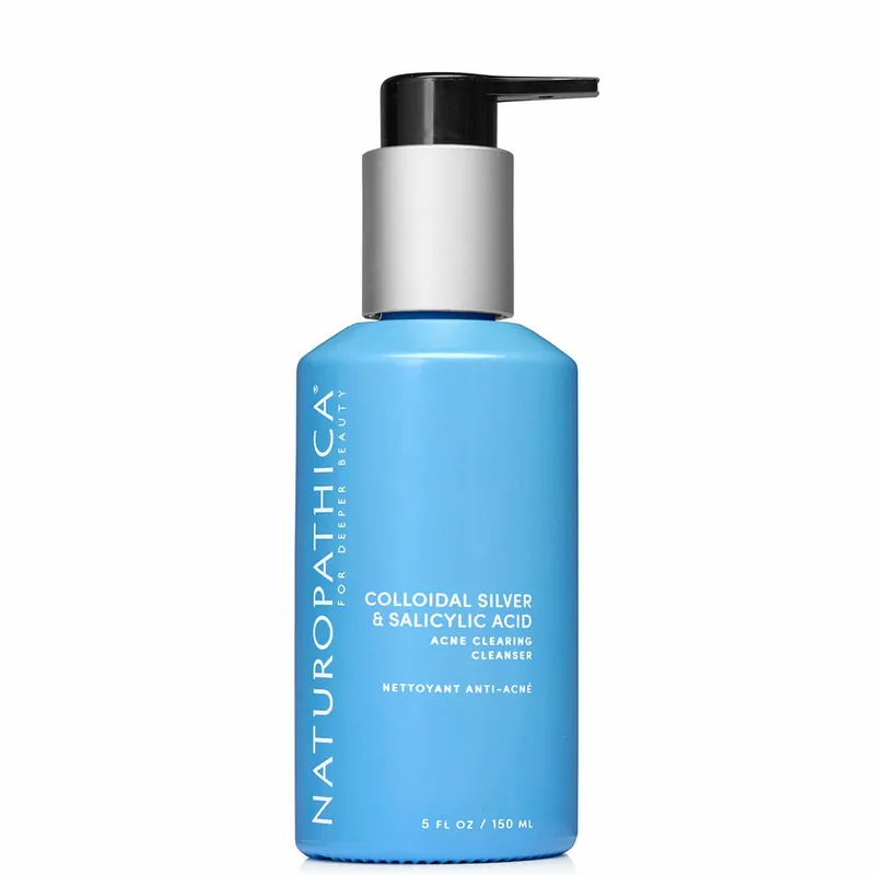 Naturopathica Colloidal Silver Salicylic Acid Acne Clearing Cleanser (5 fl. oz.) - SkinCeuticals