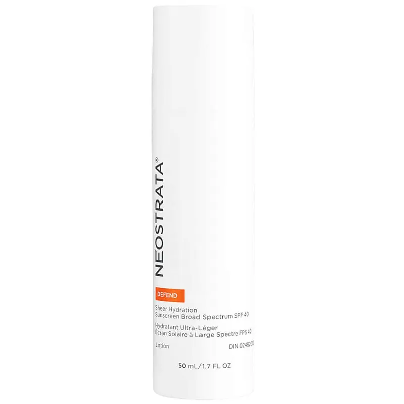 NEOSTRATA Defend Sheer Hydration Sunscreen Broad Spectrum SPF 40, 50ml - SkinCeuticals