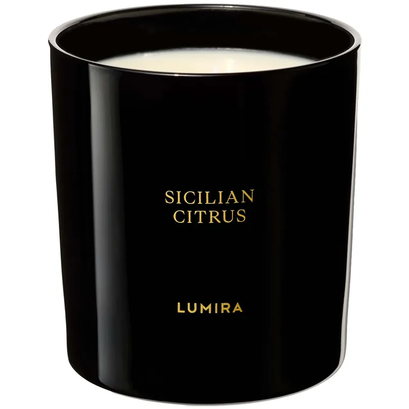 LUMIRA Sicilian Citrus Black Candle 10.5 oz - SkinCeuticals
