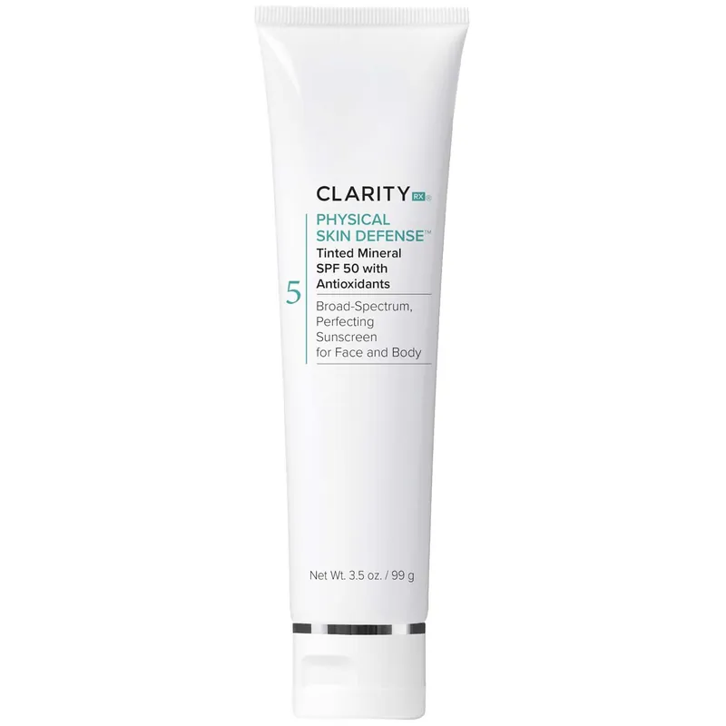 ClarityRx Physical Skin Defense Mineral SPF 50 with Antioxidants 3.5 fl. oz. - SkinCeuticals