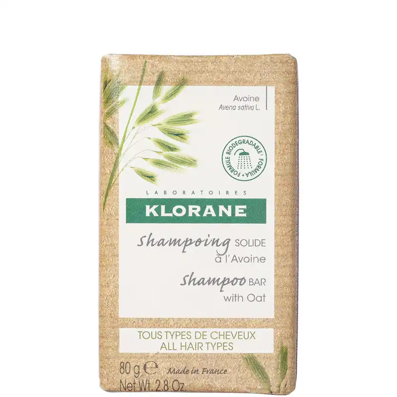 Klorane Softening Soild Shampoo Bar with Oat Milk 80g - SkinCeuticals
