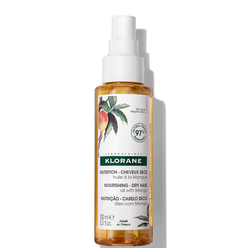 KLORANE Nourishing Dry Hair Oil with Mango 3.3 fl. oz - Moroccanoil