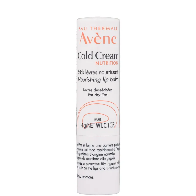 Avène Cold Cream Nutrition Nourishing Lip Balm (0.1 oz.) - La Roche-Posay