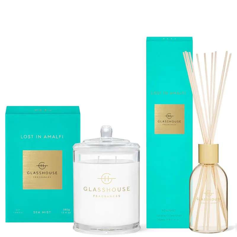 Glasshouse Lost in Amalfi Candle and Liquid Diffuser - SkinCeuticals