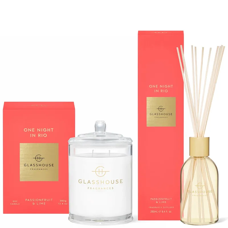Glasshouse One Night in Rio Candle and Liquid Diffuser - SkinCeuticals