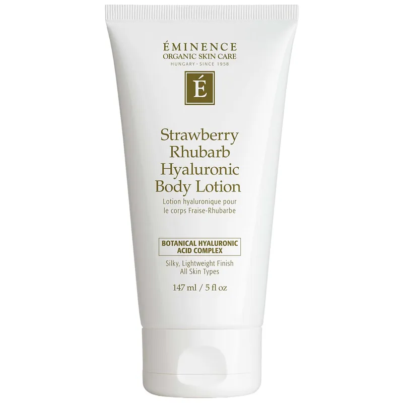 Eminence Organic Skin Care Strawberry Rhubarb Hyaluronic Body Lotion