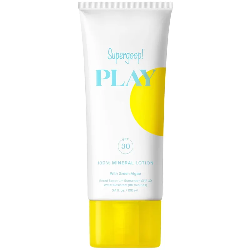 Supergoop! PLAY 100% Mineral Lotion SPF30 with Green Algae 3.4 fl. oz - SkinCeuticals