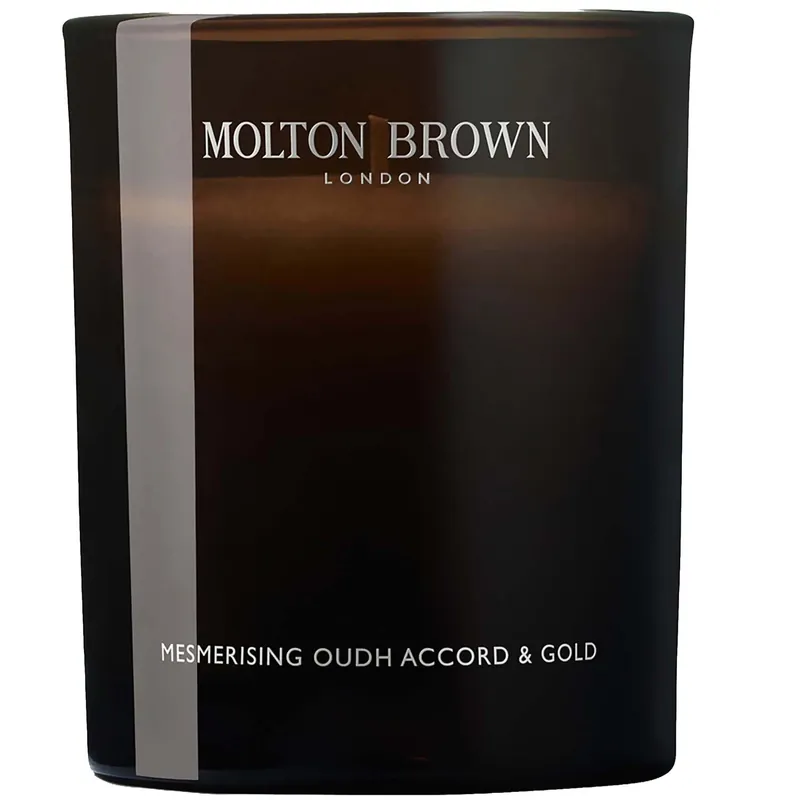 Molton Brown Mesmerising Oudh Accord & Gold Signature Scented Candle (Single Wick) 190g - SkinCeuticals