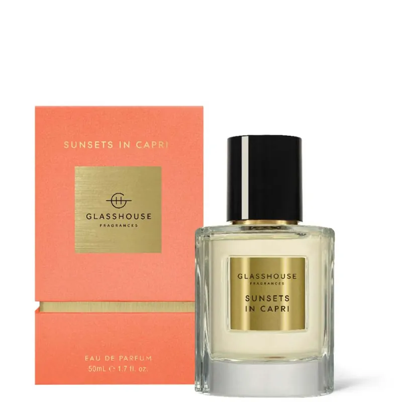 Glasshouse Fragrances Sunsets in Capri Eau de Parfum 50ml - SkinCeuticals