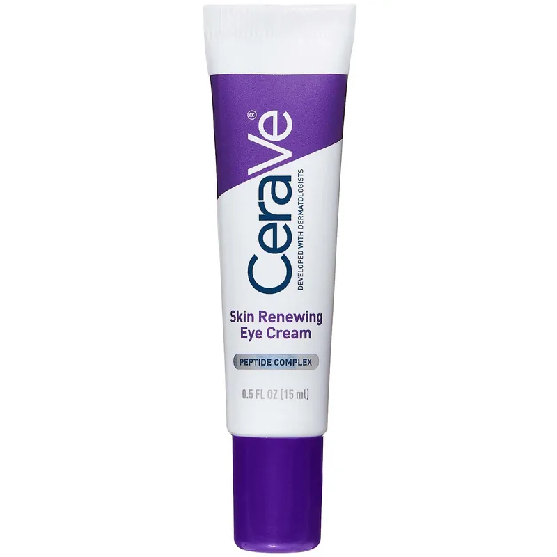CeraVe Skin Renewing Eye Cream for Wrinkles with Caffeine (0.5 fl. oz.) - La Roche-Posay