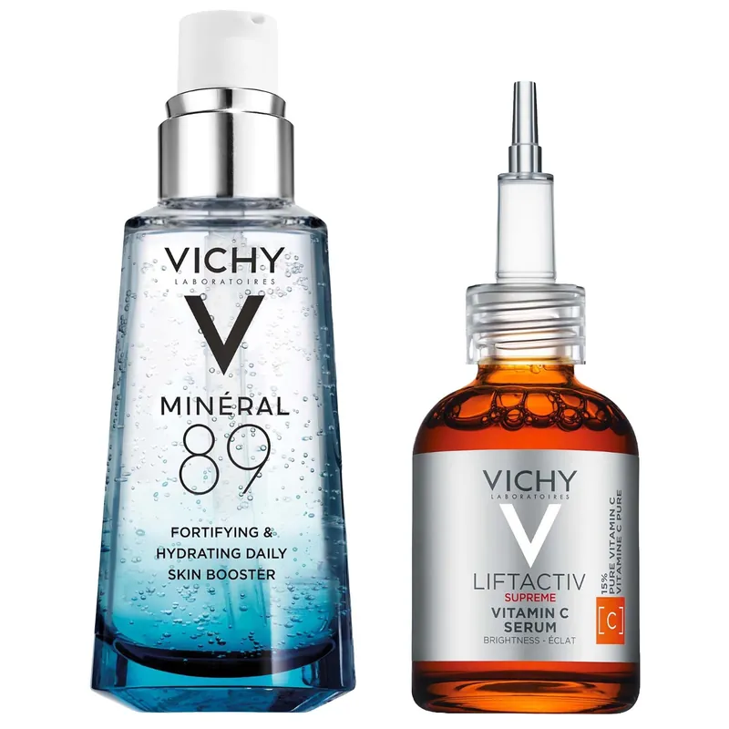 Vichy Hydration and Radiance Kit with Vitamin C and Hyaluronic Acid ($65 Value) - SkinCeuticals