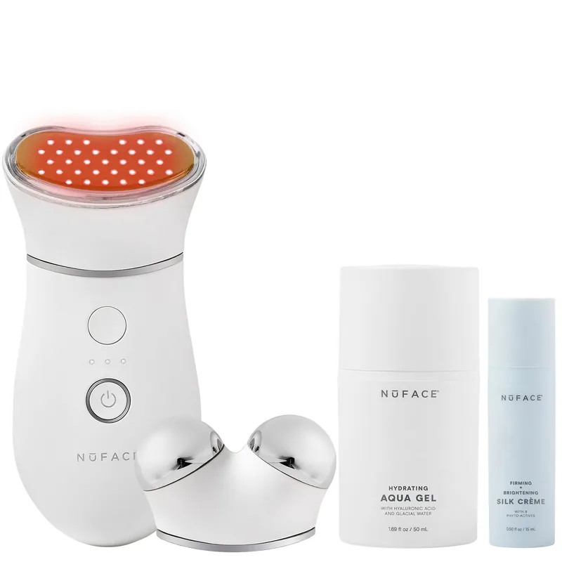NuFACE Trinity+ Red Light and Wrinkle Reducer Attachment Set - Dr Dennis Gross