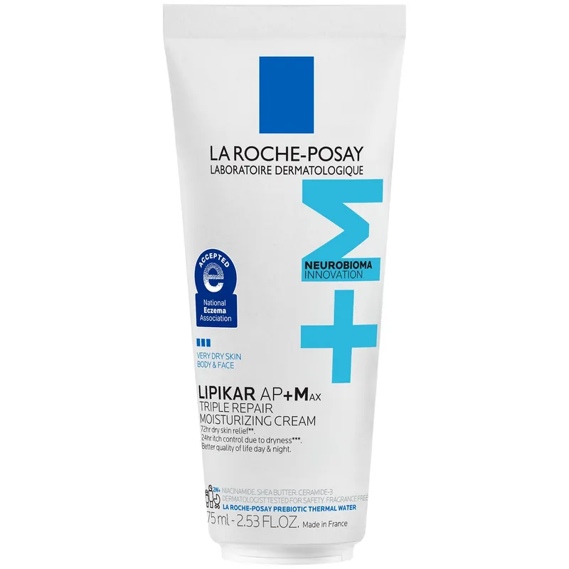 La Roche-Posay Lipikar AP+MAX Triple Repair Moisturizing Cream (2.53 fl. oz.)