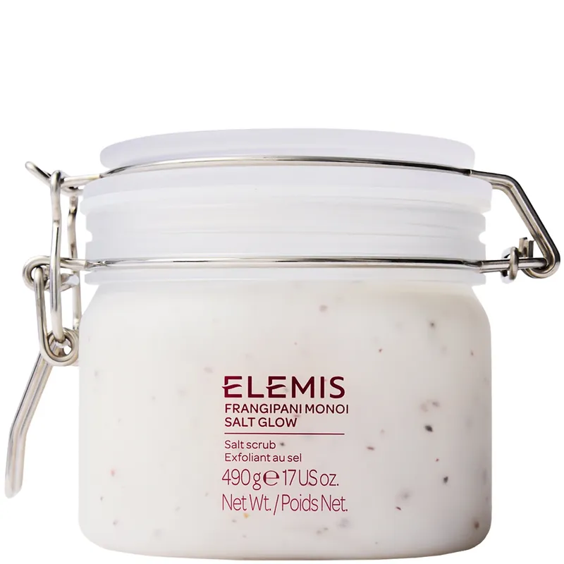 Elemis Frangipani Monoi Salt Glow Body Scrub (490g)