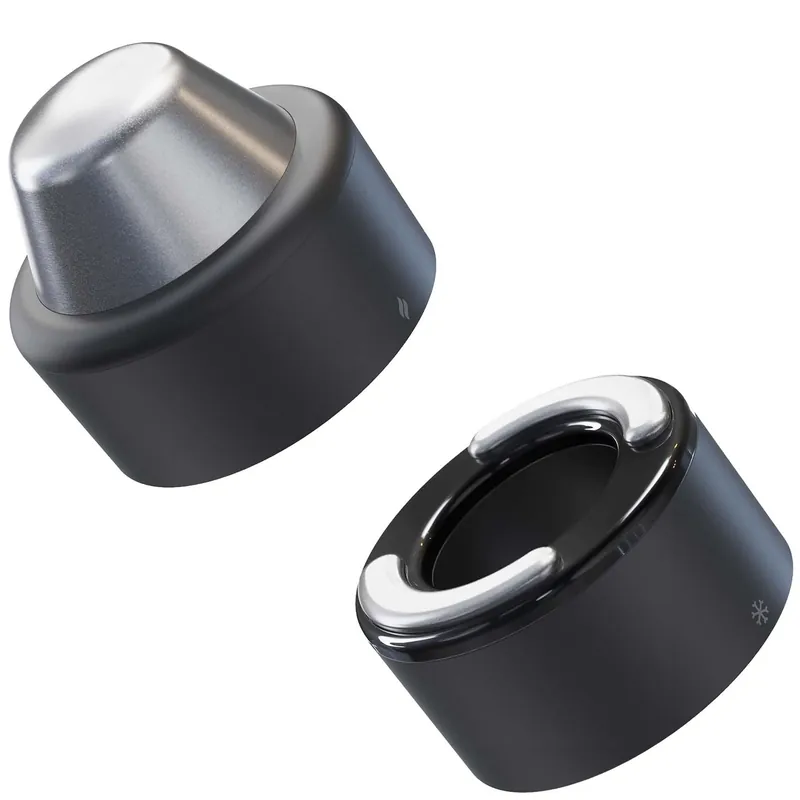 Therabody TheraFace Hot and Cold Rings Device - Black