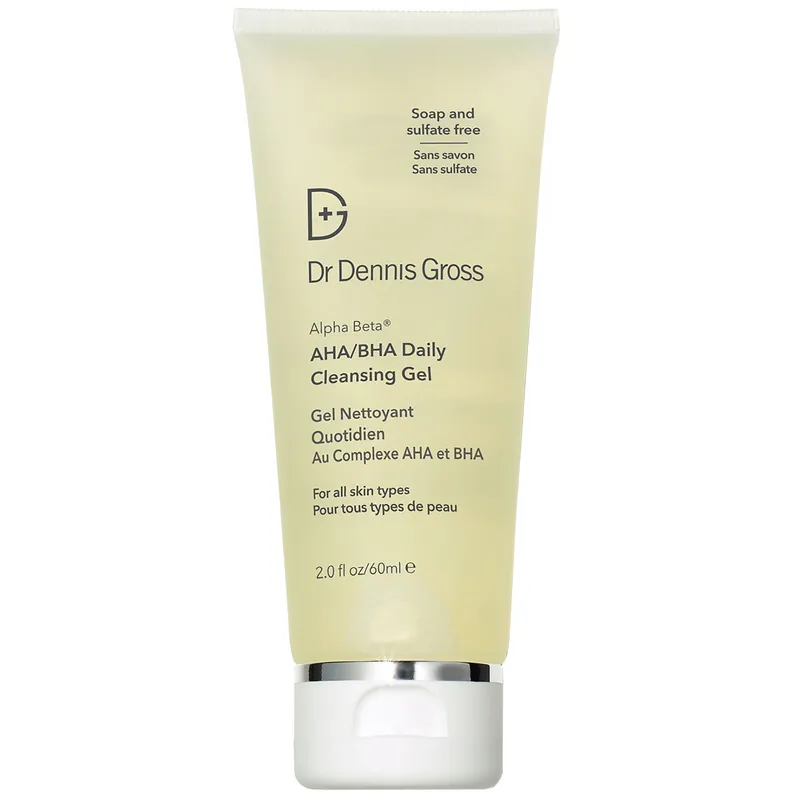 Dr Dennis Gross Alpha Beta AHA/BHA Daily Cleansing Gel 60ml - SkinCeuticals