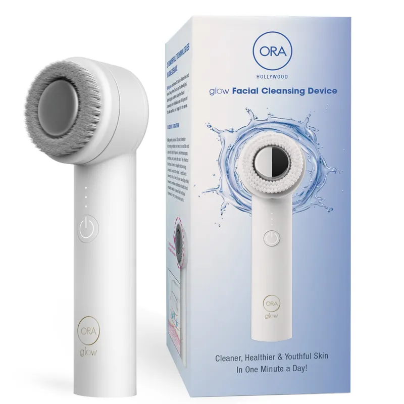 Beauty ORA Glow Facial Cleansing Device with Dual 3D Sonic and Ionic Deep Pore Cleansing - SkinCeuticals