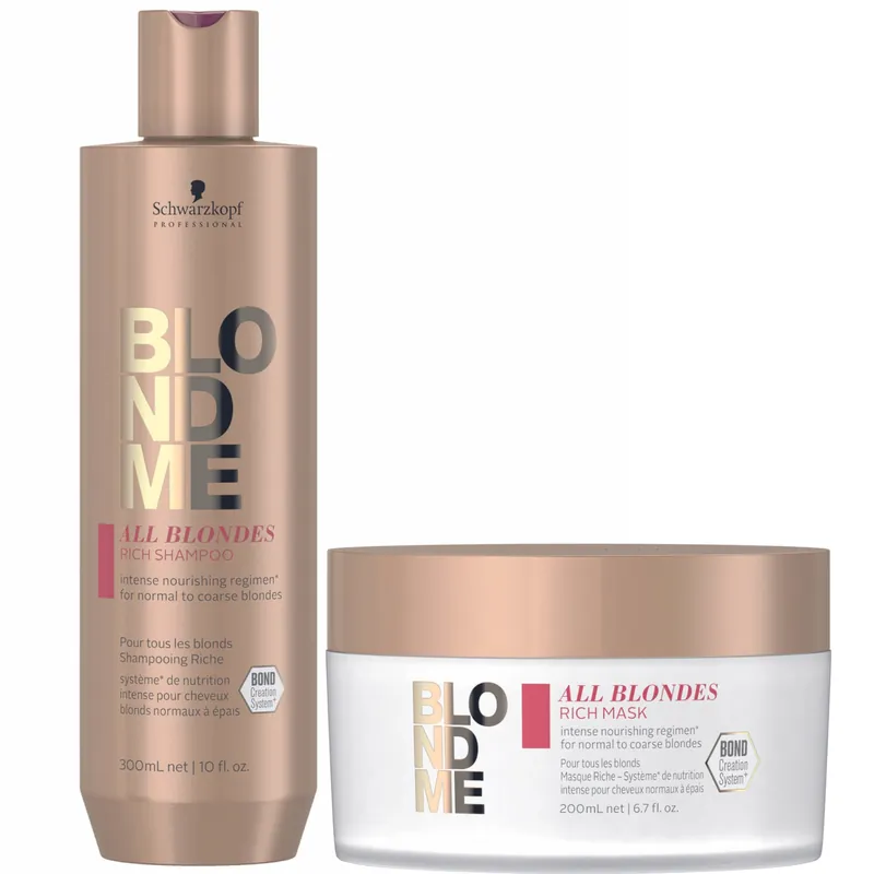 Schwarzkopf Professional BLONDME Rich Blondes Duo - SkinCeuticals