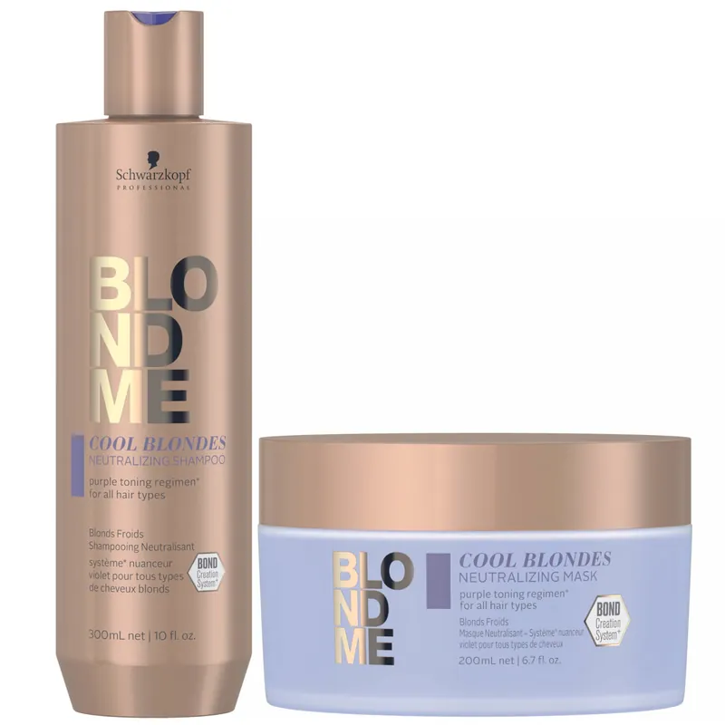 Schwarzkopf Professional BLONDME Cool Blondes Duo - SkinCeuticals