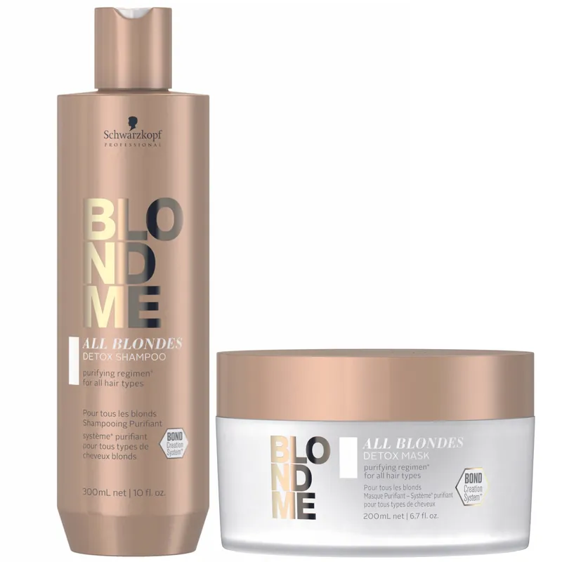 Schwarzkopf Professional BLONDME Detox Duo - SkinCeuticals
