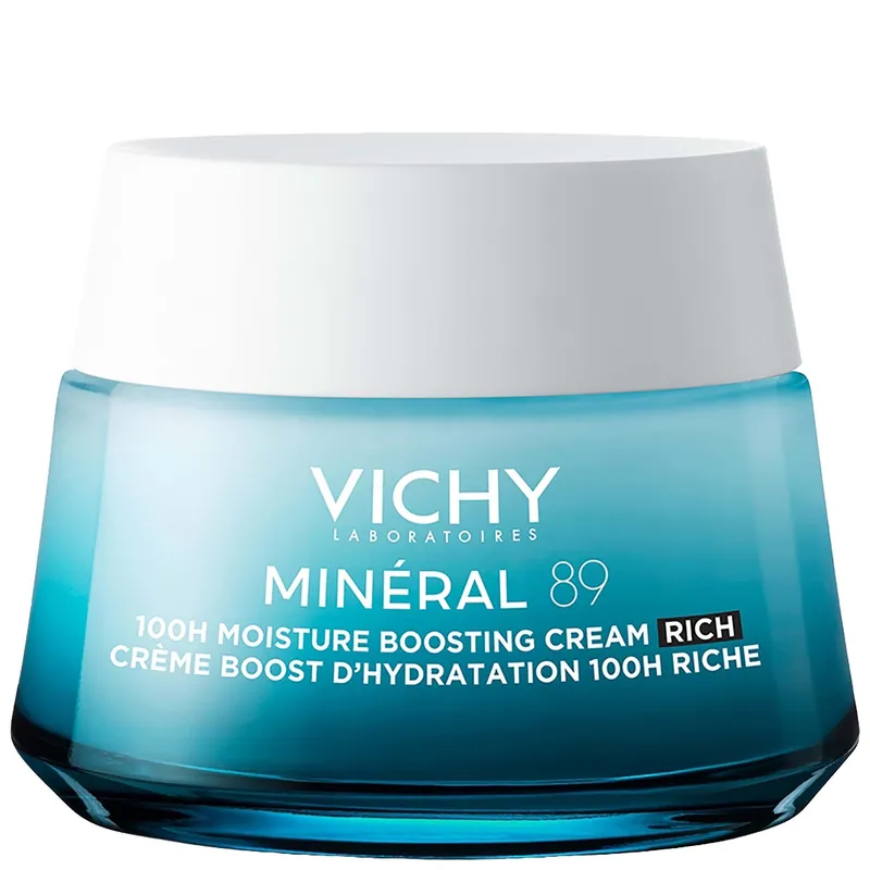 Vichy Mineral 89 Rich 100H Moisture Boosting Cream Hyaluronic Acid (1.69 fl. oz.) - SkinCeuticals