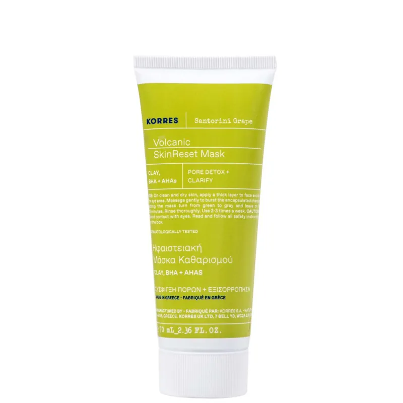 KORRES Santorini Grape Clear Skin Volcanic Mask 75ml - Dermalogica