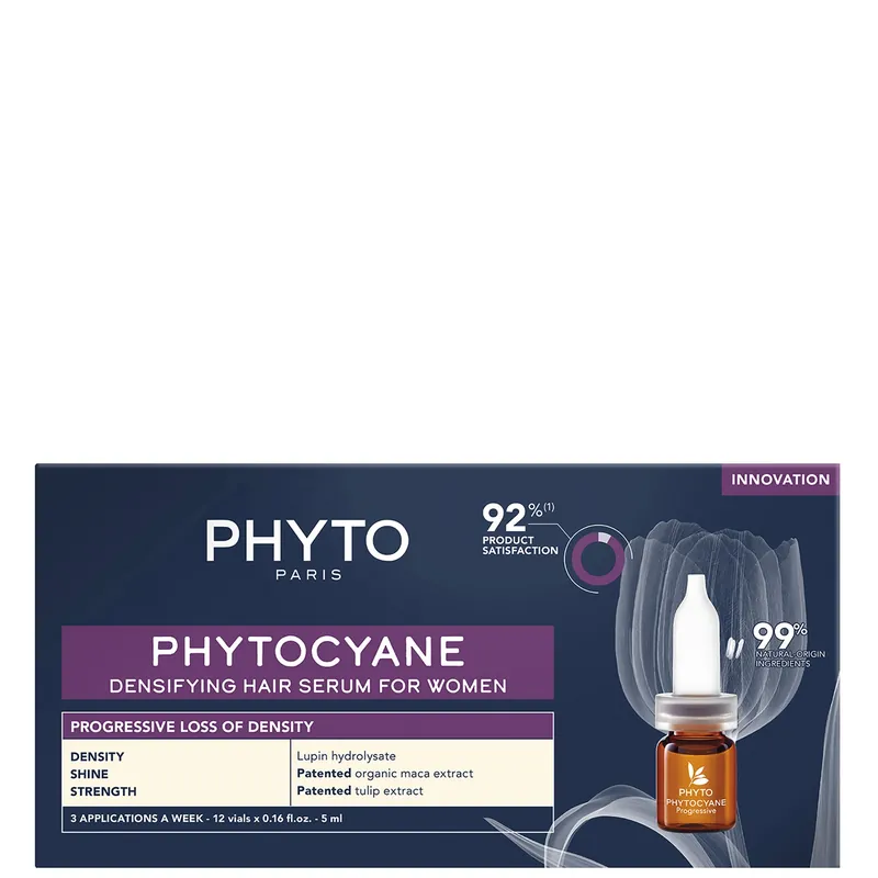 PHYTO PHYTOCYANE Treatment for Women with Progressive Hair Loss 12x5ml - SkinCeuticals